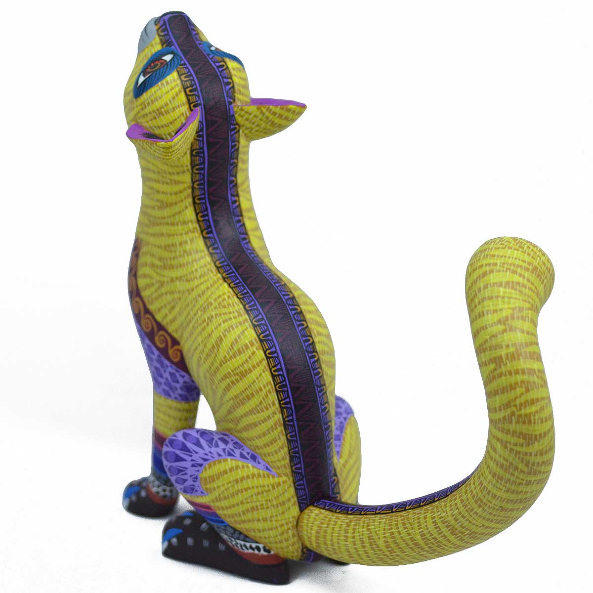 Oaxacan Wood Carving: Lauro Ramirez & Griselda Morales Cat ...