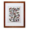 Gond Tribal Art Dwarka Paraste: Bird Tree Birds