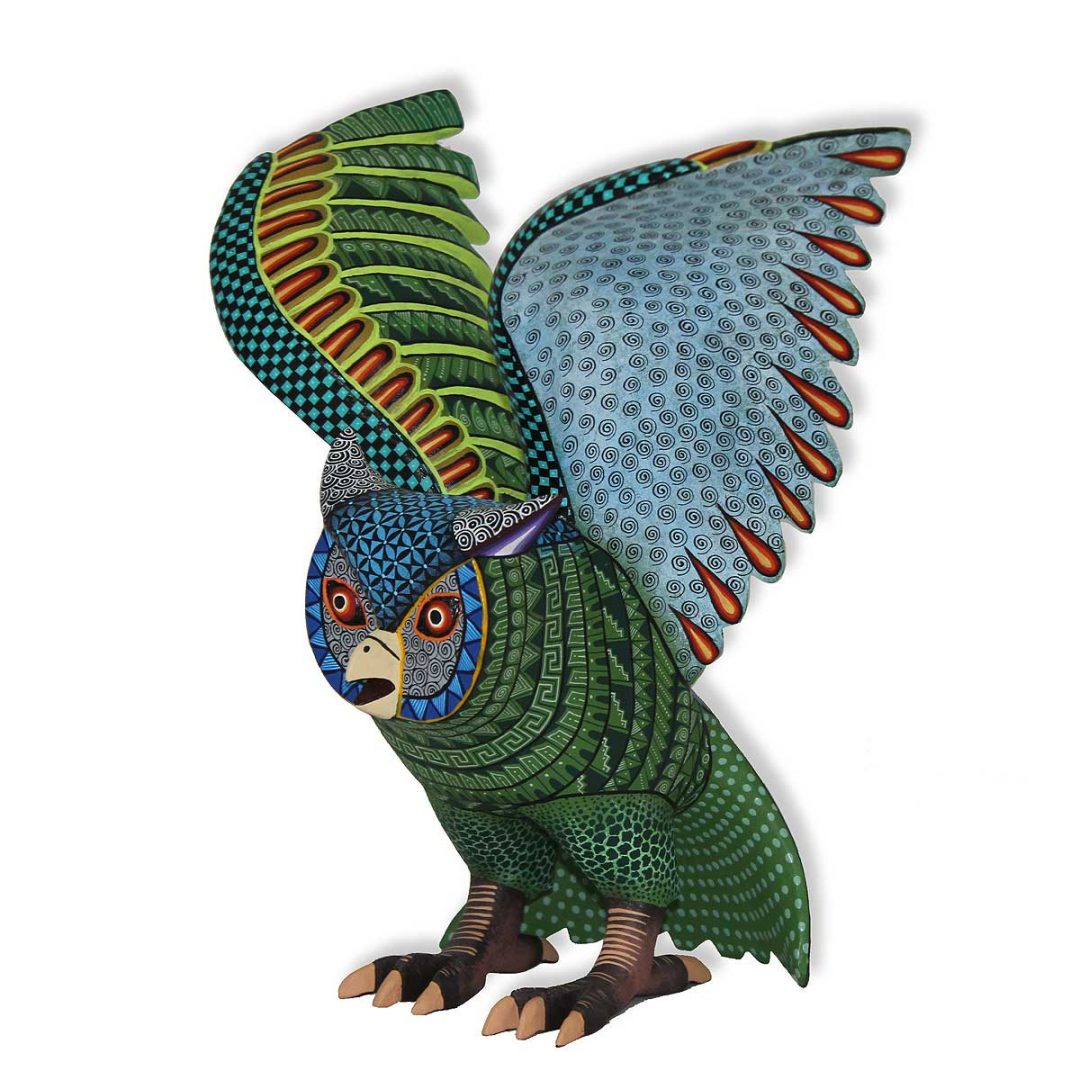 Eduardo Fabian & Elvis Canseco: Large Spread-Wing Owl | CulturalArt.org