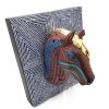 Jacobo and Maria Angeles Jacobo and Maria Angeles Workshop: Premier Gold Leaf Horse Head Wall Mount Horse