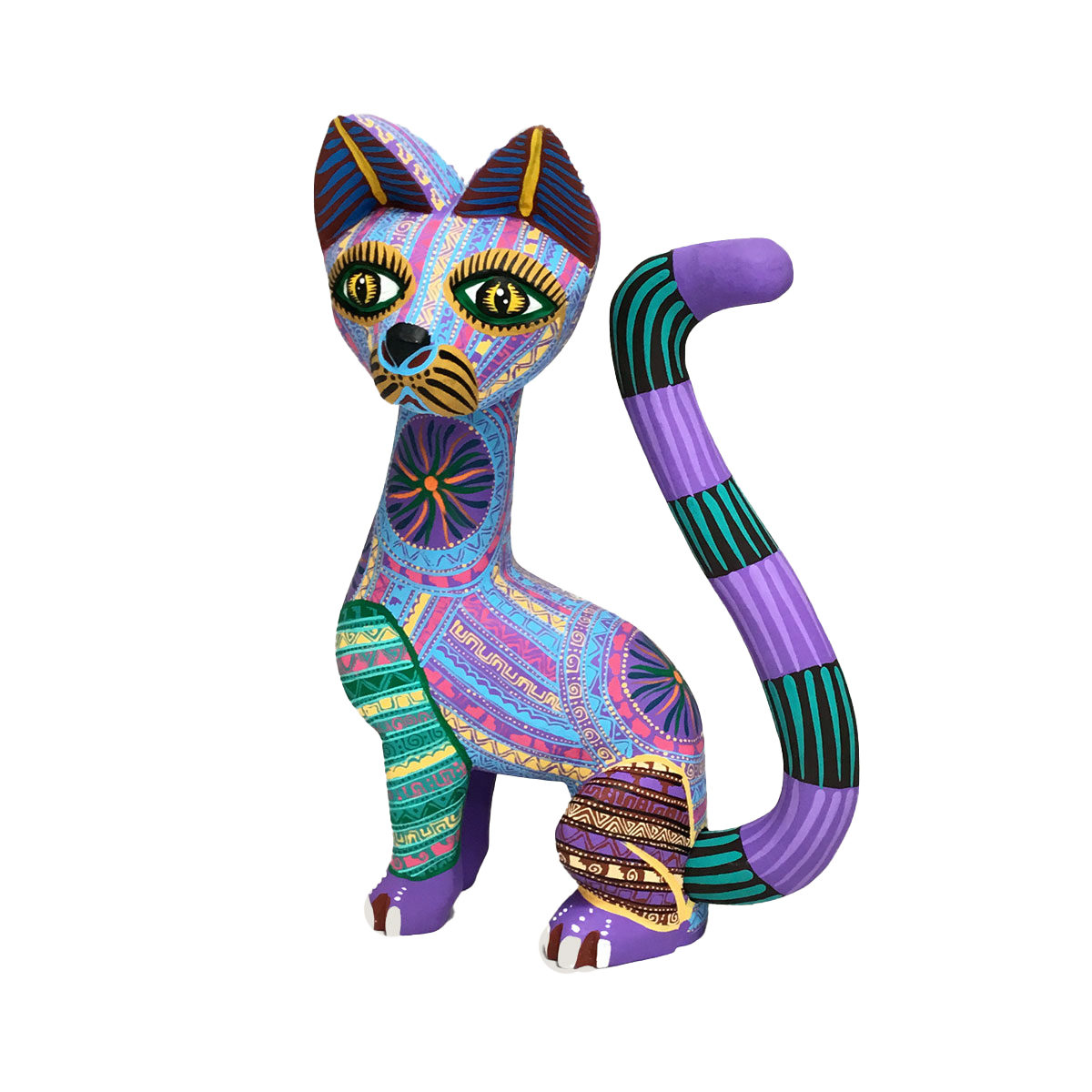 Orlando Mandarin and Magdalena Santiago: Long Necked Cat | CulturalArt.org