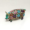 Candido Jimenez Ojeda Candido Jimenez Ojeda: Pig with Flowers Alebrijes