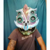 Cartoneria (Mexican Paper Mache) Isaias Alejandro Morales Delgado: Handmade Wearable Mask – Surgimiento (Emergence) Alebrijes