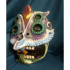 Cartoneria (Mexican Paper Mache) Isaias Alejandro Morales Delgado: Handmade Wearable Mask – Surgimiento (Emergence) Alebrijes