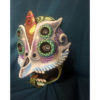 Cartoneria (Mexican Paper Mache) Isaias Alejandro Morales Delgado: Handmade Wearable Mask – Surgimiento (Emergence) Alebrijes