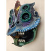 Cartoneria (Mexican Paper Mache) Isaias Alejandro Morales Delgado: Handmade Wearable Mask – Surgimiento (Emergence) Alebrijes