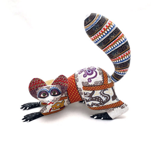 Bertha Cruz Bertha Cruz: Raccoon Oaxacan Woodcarving