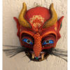 Cartoneria (Mexican Paper Mache) Isaias Alejandro Morales Delgado: Inimicus / Demon Mask Alebrijes