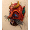 Cartoneria (Mexican Paper Mache) Isaias Alejandro Morales Delgado: Inimicus / Demon Mask Alebrijes