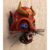 Cartoneria (Mexican Paper Mache) Isaias Alejandro Morales Delgado: Inimicus / Demon Mask Alebrijes