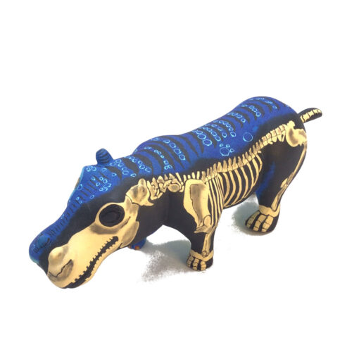 Eleazar Morales Eleazar Morales: Blue Hippo Skeleton African Animals