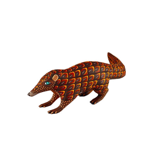 Eleazar Morales Eleazar Morales: Pangolin Oaxacan Wood Carving