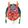 Cartoneria (Mexican Paper Mache) Isaias Alejandro Morales Delgado: Cachetona – Chubby Face Mask Alebrijes