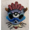 Cartoneria (Mexican Paper Mache) Isaias Alejandro Morales Delgado: Mi Nombre es Muerte – My Name is Death Mask Alebrijes